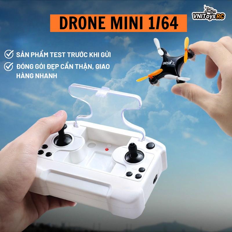 Flycam Mini BEST X – Drone Điều Khiển Từ Xa 4 Cánh 2.4GHz, Bay Ổn Định, Có Chức Năng Tự Cân Bằng, Full Phụ Kiện