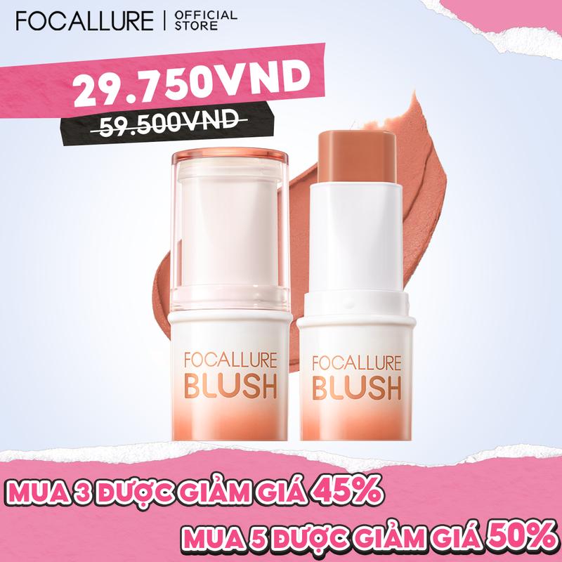 Kem Má Hồng Dạng Thỏi FOCALLURE Pro Cream Butter Đa Công Dụng Sắc Tố Cao Mịn Màng Dễ Dàng Tán Đều Màu Hồng Tự Nhiên Lâu Trôi Suốt 12H 6g