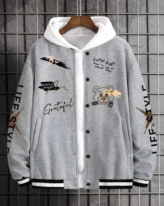 [MV] Jaket Hodie Cowok Cewek Oversize Matt Flace Jaket Hodie Merch Kekinian hoodie zip 3