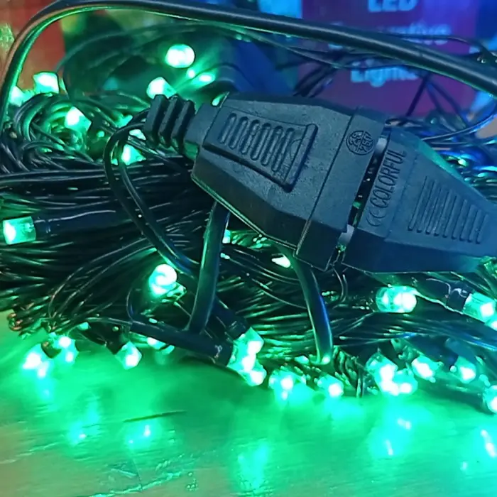 Lampu Natal Dengan Musik Panjang 10m 4