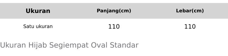 Rasmyika Store | Hijab Segiempat Oval Standar | PS 2