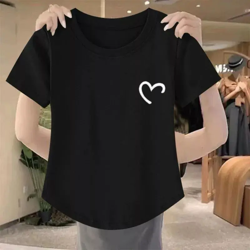 Kaos Atasan Oblong Wanita/Bahan Spandek Distro Printing Premium/Lengan Pendek 0
