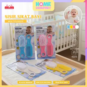 Mumystation Sisir Rambut Bayi Isi 2pcs Sisir Sampo Hair Comb Newborn