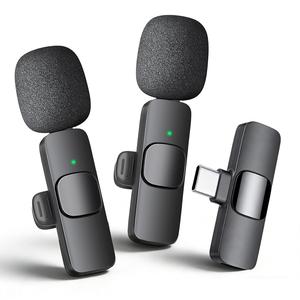 ワイヤレスラペルマイク ノイズリダクション iPhone/Android対応 接続即使用 プロ仕様録音用スマホマイク ライブ配信・ショート動画・TikTok・YouTube・Vlog・インタビュー・オンライン講座向け