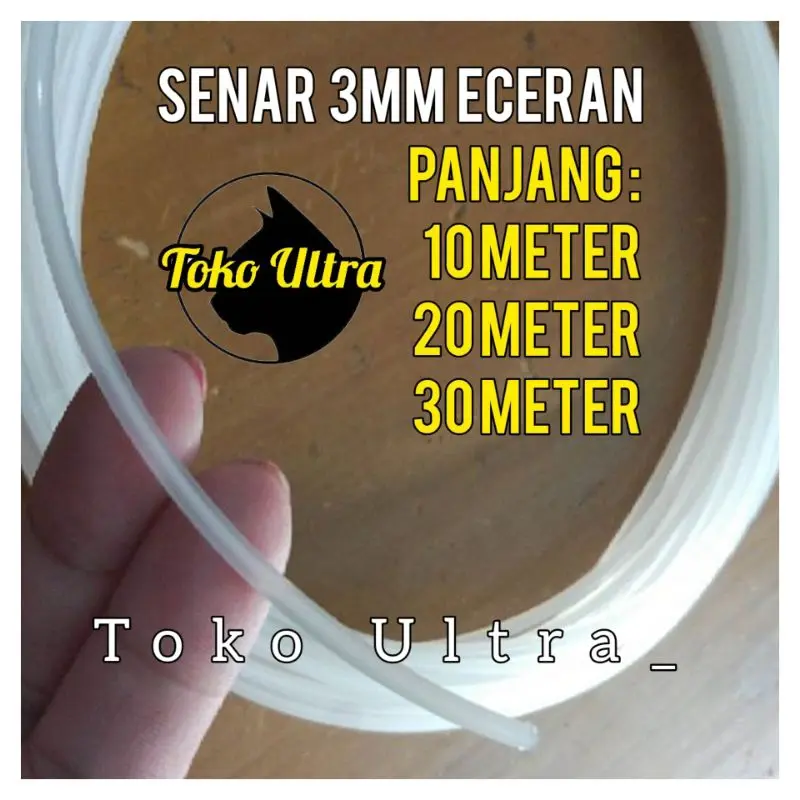 SENAR PANCING 3MM (50 METER) SENAR POTONG RUMPUT / SENAR ECERAN / SENAR BESAR / SENAR 3MM / SENAR COD / SENAR PANCING BESAR / SENAR YOKA / SENAR DONAL /SENAR PEMBERSIH GALON 2