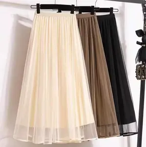 Rok Tutu PREMIUM Muslimah maxi Santai untuk Wanita Dewasa Semua Ukuran - Bawahan Wanita Tile Fit Karet Melar Nyaman cantik Panjang