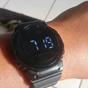 TJ Jam Tangan Pria Wanita LED Digital Rubber Fashion Anak Remaja RM012