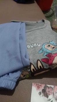 Product Review of BAJU LABULABU VIRAL Setelan Oblong Lengan Panjang Anak Remaja 9-16Tahun Baju Fashion Celana Pakaian from v**9 0