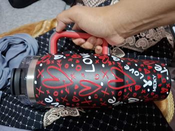Product Review of Meoky 32 oz（940mL) Tumbler with Handle, Insulated Tumbler with Lid and Straw, Stainless Steel Travel Mug, Keeps Cold for 24 Hours, 100% Leak Proof, Fits in Car Cup Holder from ** F**l 2