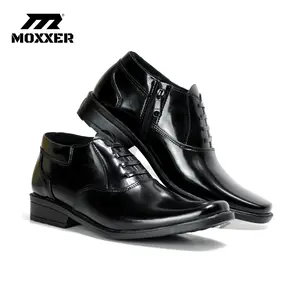 Sepatu PDH Pendek 02 pantofel pria Glossi Kantoran Guru PNS Dinas Formal Fantofel Cowok