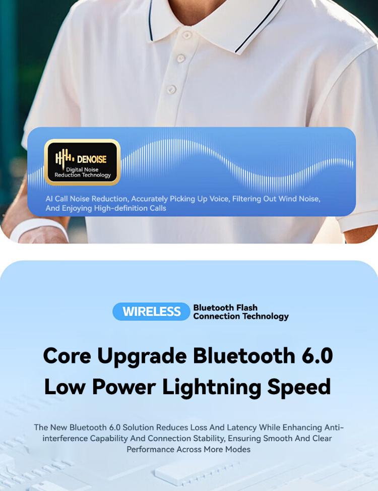 Rofani B06 Headset Bluetooth 6.0 Nirkabel Tampilan LED Binaural Tahan Air Earphone Pengurang Kebisingan HIFI Olahraga Stereo Peredam Kebisingan Headphone Penundaan Mikrofon Panggilan HD Musik Permainan Olahraga Headphone Rofani B06 Headset Bluetooth 6.0 Nirkabel Tampilan LED Binaural Tahan Air Earphone Pengurang Kebisingan HIFI Olahraga Stereo Peredam Kebisingan Headphone Penundaan Mikrofon Panggilan HD Musik Permainan Olahraga Headphone