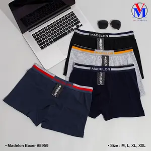 Madelon BOXER ( ISI 4 PCS ) Briefs Celana Dalam Seamless Pria Art 8959