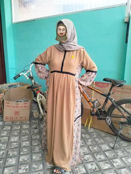 Product Review of VANVEN - Kaila Dress Gamis 2025 Model Baru Elegan Simple Baju Gamis Lebaran 2025 Idul Fitri Remaja Aesthetic Airflow Crinkle from m**i t**i 0** o**p 1
