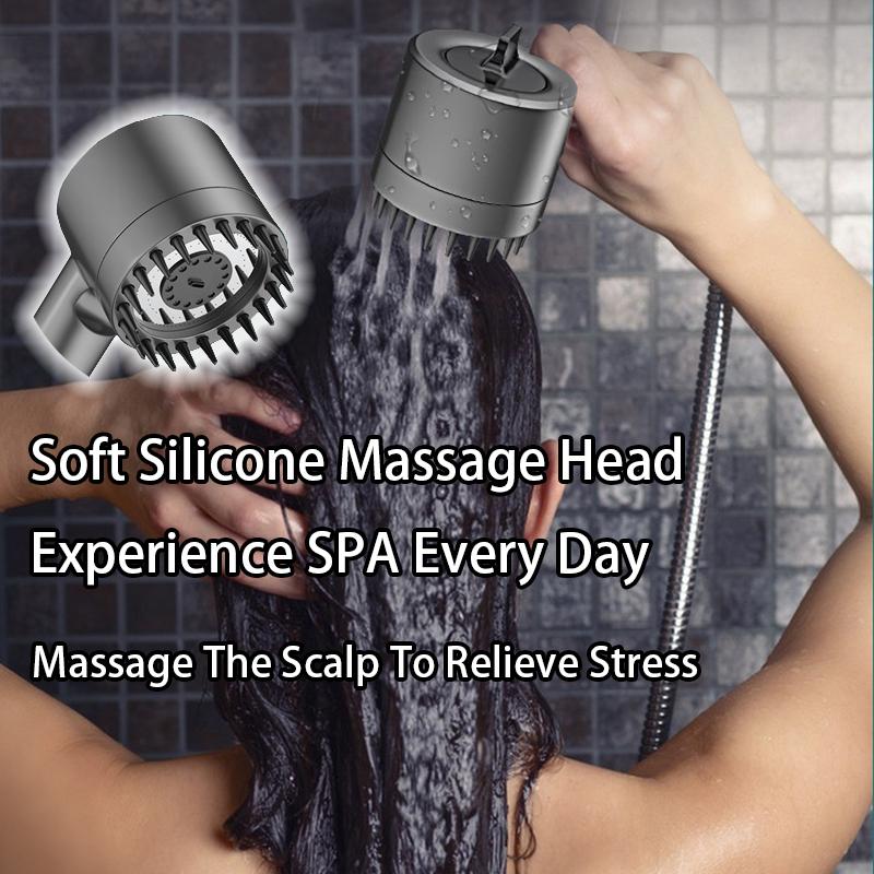 Product Introduction of SG-Stock 4 in 1 High Pressure Shower Head Set Bathroom Massage With Filter 3 Mode Shower Heads Household Water Saving 75