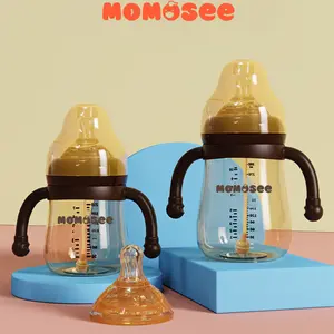 Momosee Botol Susu PP 3 IN 1 Nano Perak Baby Bottle Wide Neck Anti Kolik Botol Susu Bayi 210ml 300ml BB21