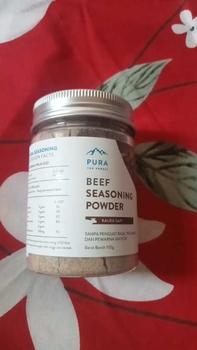 Product Review of PURA Seasoning Kaldu Sapi Asli Non MSG Kaldu MPASI Beef Powder 100g from r**i 0