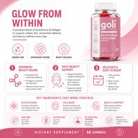 Gambar Goli Nutrition Glutathione + Collagen Gummies Mendukung Perawatan Kulit Sehari-hari Formula Praktis 2-in-1 Isi 60 Gummy dari Goli Health Store Kab. Tangerang 4 Tokopedia