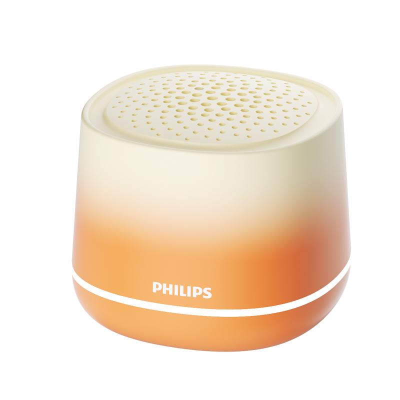 Loa Bluetooth không dây Philips TAS1009 với micro âm thanh mạnh mẽ hướng âm thanh 360 độ, phù hợp cho điện thoại thông minh và hoạt động ngoài trời, âm thanh stereo chất lượng cao, loa di động dùng để gọi điện