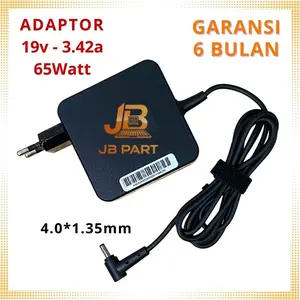 Adaptor Charger Compatible A442 A442U A442UR A442UQ - 19V 3.42A 4.0*1.35mm Baru & Bergaransi