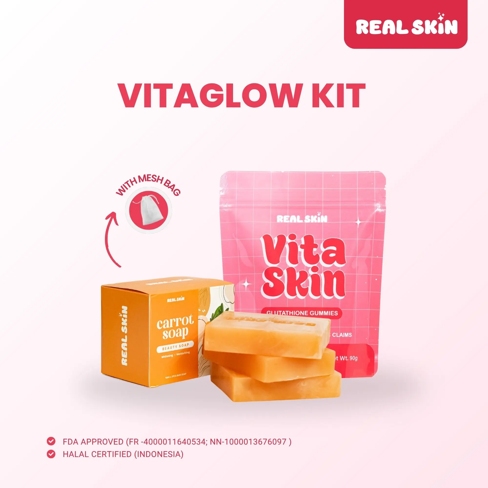 Real Skin Vita Glow Kit