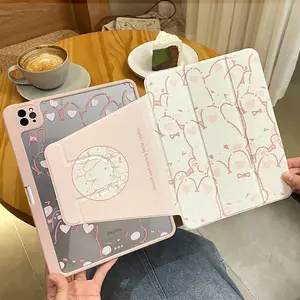 Case iPad 360 Acrylic Hard Case Pro12.9 Air4/Air5 Gen 9/8/7 2022 Gen 10 Pro11 for iPad Case 360 Rotate Flip Acrylic Case for ipad Air4/Air5 Pro 11" Gen 7/8/9 10.2" Gen 5/6 9.7" Gen 10th 10.9" 2022 mini6 8.3"