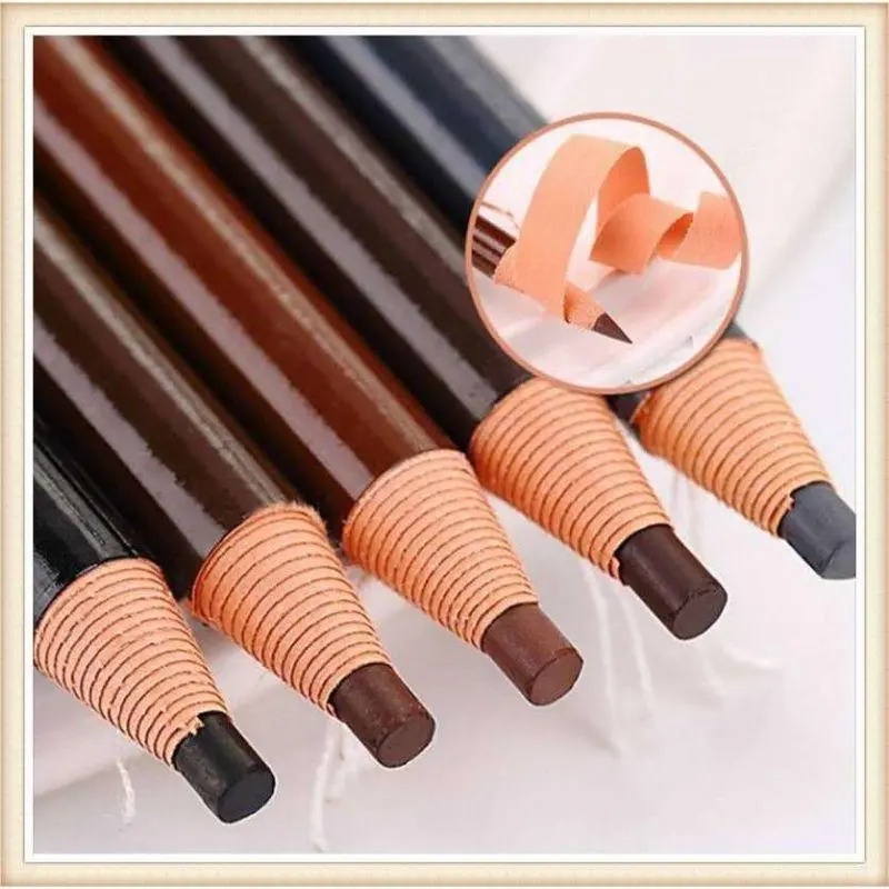 Bút Chì Kẻ Lông Mày, 1 Cái, Không Thấm Nước, MÀU SẮC, Mềm Mại, Nghệ Thuật Mỹ Phẩm, Định Nghĩa Lông Mày, Bút Chì, Giữ Đẹp Vượt Thời Gian