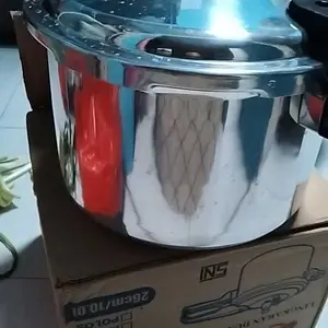 Roomsy 90Kpa Panci Presto Alumunium Serbaguna Anti Lengket Panci Presto With Steamer 4L-16L