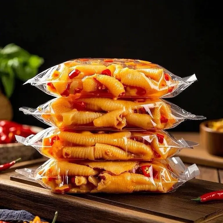 1 Hộp Chân gà sốt Thái Cay 250g chângà