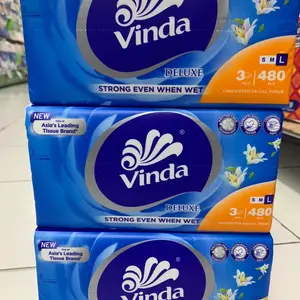 (Isi 3 Ball) VINDA DELUXE 3ply 480helai