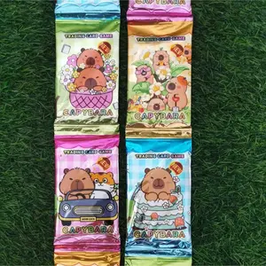 Kartu Foil Trading Card Capybara / Stumble Guys/ Kuda Pony (1 Pack isi 8 Kartu)