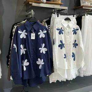 GLENO SHIRT  KEMEJA BUNGA ADILLA ID