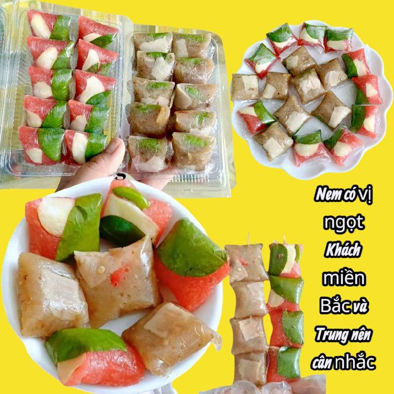 7 Hộp Nem & Bì Lai Vung - Đặc Sản Miền Tây - Hộp 10 Chiếc - Ăn Vặt - Nem 160gram Bì 180gram - Đồ Khô - Food