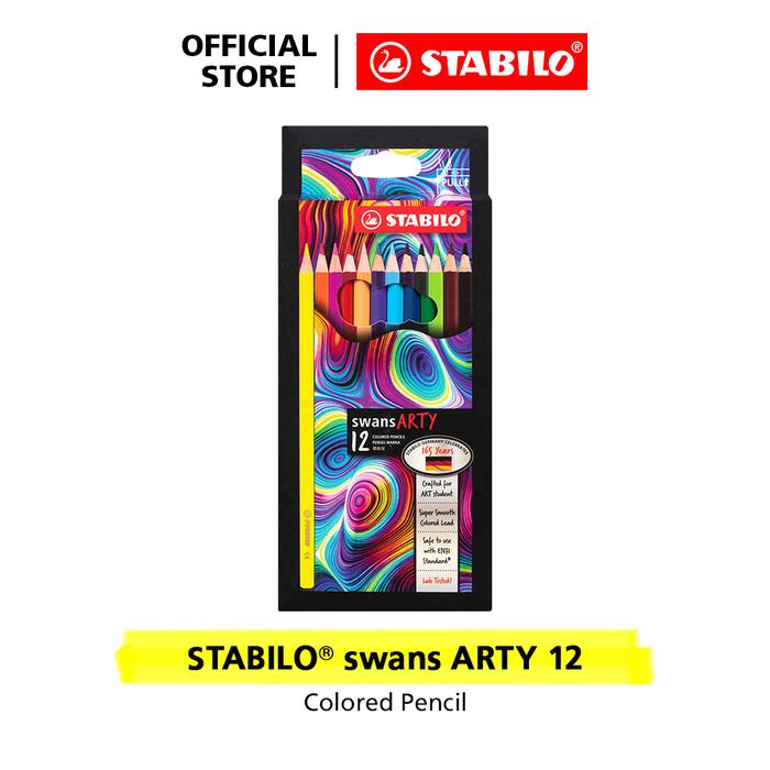 Gambar STABILO swans ARTY Colored Pencils 12 pcs / Pensil Warna isi 12 pcs dari STABILO INDONESIA Kota Administrasi Jakarta Barat Tokopedia