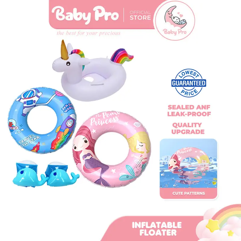 Babyproph Kids Inflatable Swimming Ring Floater and Swimming Arm Floater