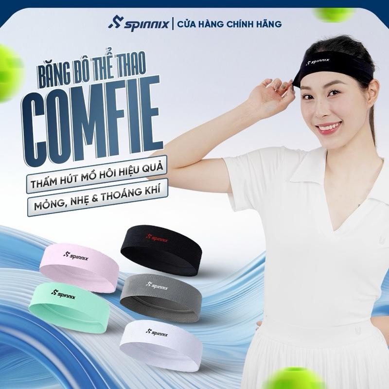 Spinnix Băng Đô Thể Thao Comfie Êm Ái, Thấm Hút , Ngăn Mồ Hôi Hiệu Quả, Phù Hợp Cho Cả Nam Và Nữ, Sử Dụng Trong Bóng Đá, Bóng Chuyền, Bóng Rổ, Cầu Lông, Pickleball,...