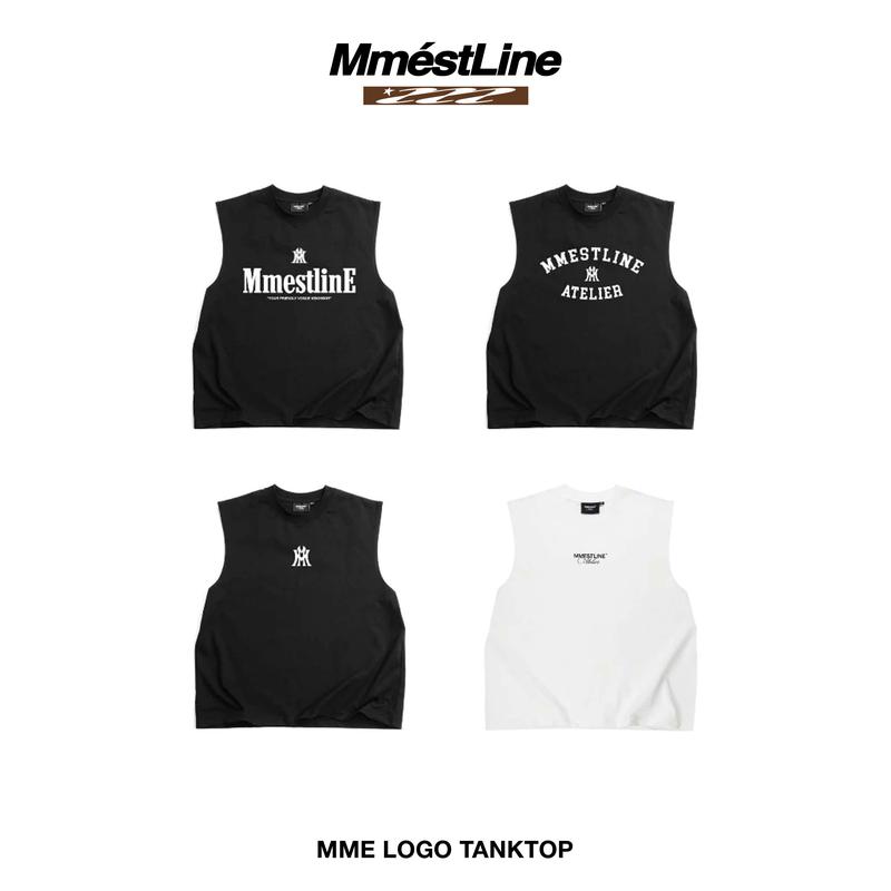 Áo thun MMESTLINE "LOGO TANKTOP" form Boxy chất liệu Premium Cotton In Lụa Trame