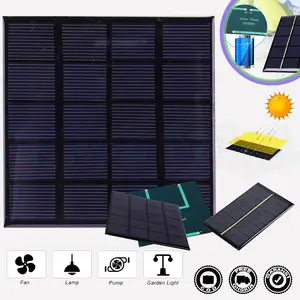 Solar Panel Mini Polycrystalline DIY Modul Surya Cell 5V 9V 12V Isi Daya Powerbank Tenaga Matahari