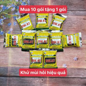 [COMBO 10 GÓI TẶNG 1 GÓI ] Men Xử Lý Bể Phốt DW.97 (Dạng nước) - Khử Mùi Hôi - Phòng Tắc Nghẽn Hầm Cầu Làm Sạch