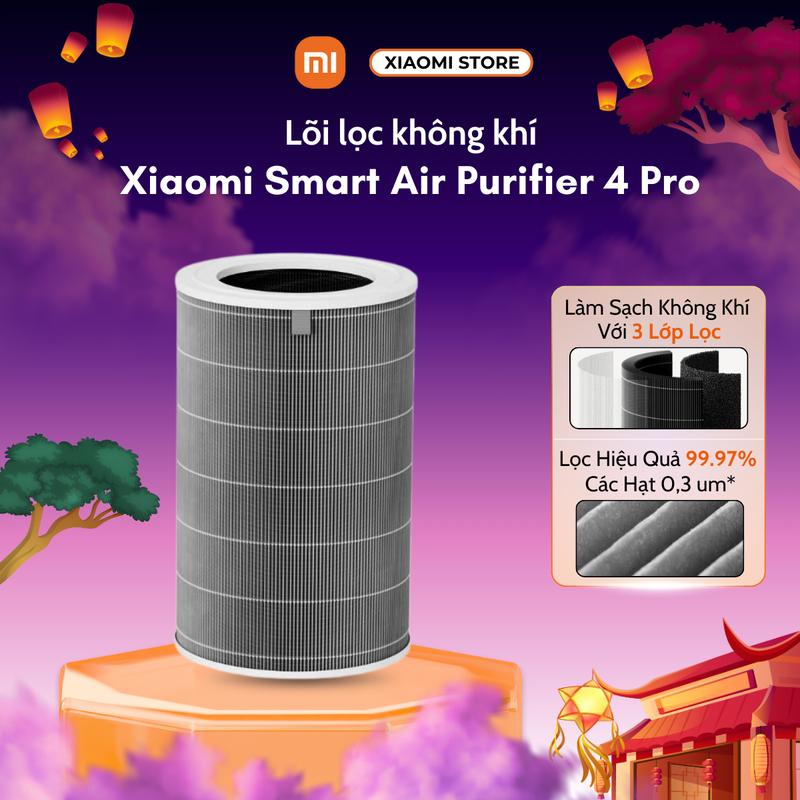 LÕI LỌC Không Khí Xiaomi Smart Air Purifier 4 Pro - Elite - 4 Lite - 4 Compact - Air Purifier 4 -  Air Purifier 3H