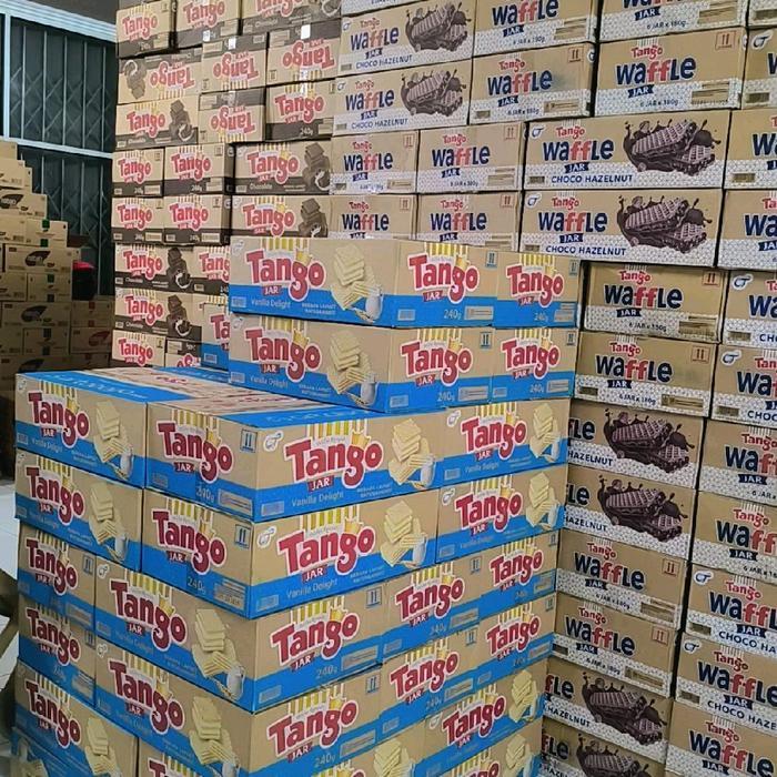 FLASHSALE !! 1DUS WAFER TANGO ISI 6 JAR 240GR / BELLA ROSA ROLLER MIX ISI 6 JAR 150GR / JELLY INACO 1DUS ISI 6 EMBER /  WAFER TANGO COKLAT & VANILLA MURAH