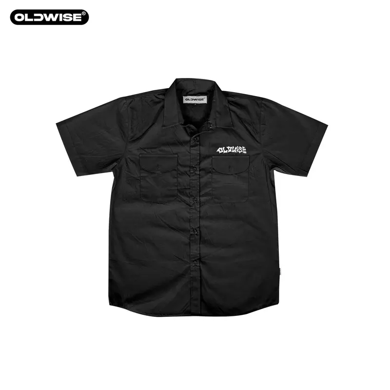 OLDWISE | KEMEJA PENDEK WORKSHIRT | KSCRACKED 3