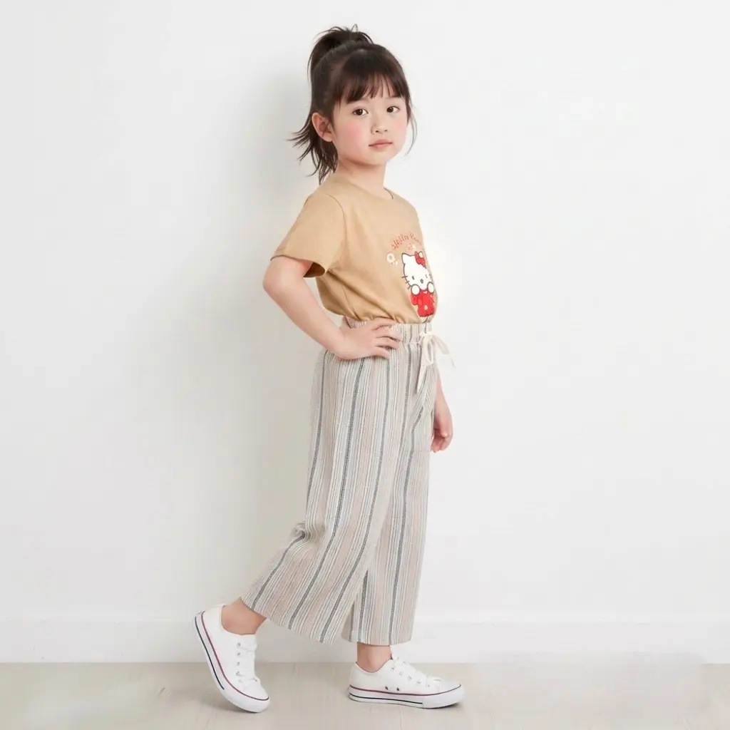 SN - Kimi Setelan Anak Perempuan | One Set Anak Perempuan Usia 3-8 th | Setcel Anak Korean Style