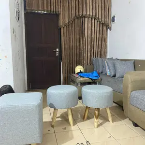 Alam Home Decor Stool Kotak Full Warna Kimmy Estetik Minimalis Kayu Furniture Jati Mahoni Kotaknya Simpel Gaya Keren