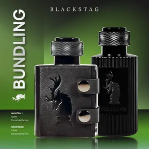 BUNDLING Nigtfall + Wolfgang Blackstag Parfum 100ml Extrait De Perfume | Parfum Pria Tahan lama