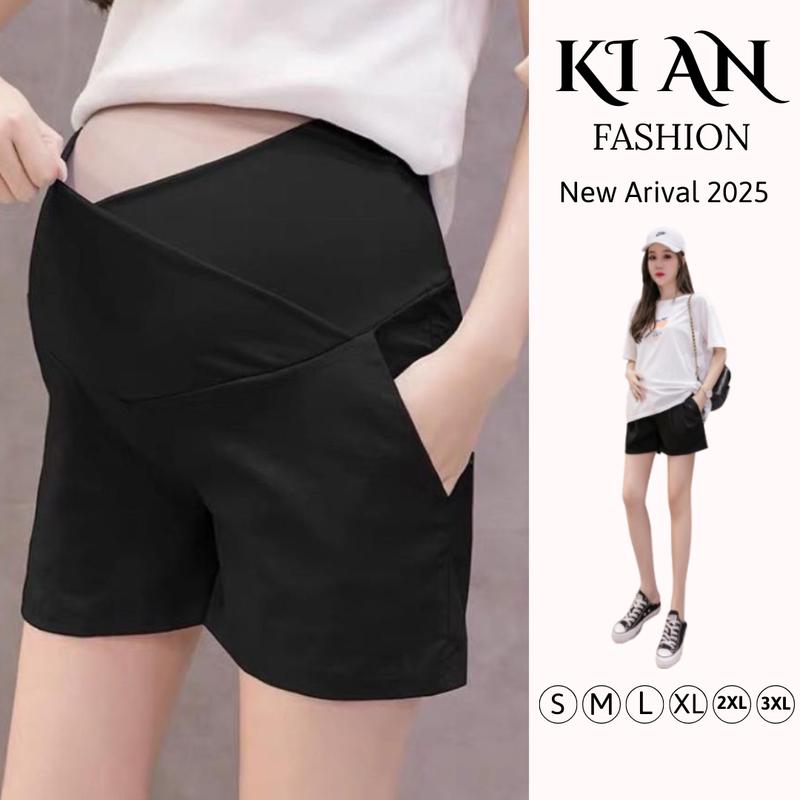 quần SOOC BẦU KI AN QB101 chất umi cao cấp siêu mát siêu mềm siêu mịn short đùi bầu size từ s-3xl Váy Bầu Đầm Bầu