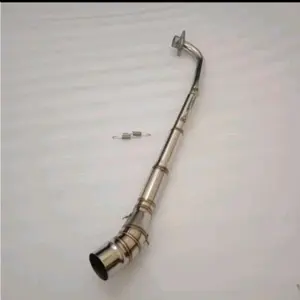 Leher Header Knalpot Inlet 50 Bebek untuk Jupiter Z Vega Smash Supra X Revo Old C70 dengan Desain Khusus Motorcycle