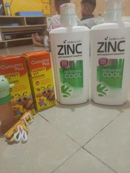 Product Review of Zinc Shampoo Refreshing Cool Botol 680ml x2 from I**I 0