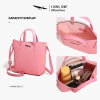 Gambar LONG JUMP tas tangan wanita kelas atas desain elegan  tali bahu yang dapat disesuaikan tas bahu wanita - Hitam dari Loong Jump Kota Tangerang 5 Tokopedia