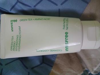 Product Review of Innisfree Green Tea Amino Hydrating  Cleansing Foam 150g / Sabun Pembersih Wajah untuk Kulit Kering from e**a 0