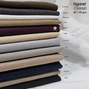 Bahan Katun Sigaret | Kain Katun Cigaret | Full Katun Kain Sigaret 0.5 YARD ( 0.45 METER)